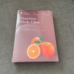 Great Courses‎ Nutrition Made Clear Prof Anding DVD + Guidebook New SEALED